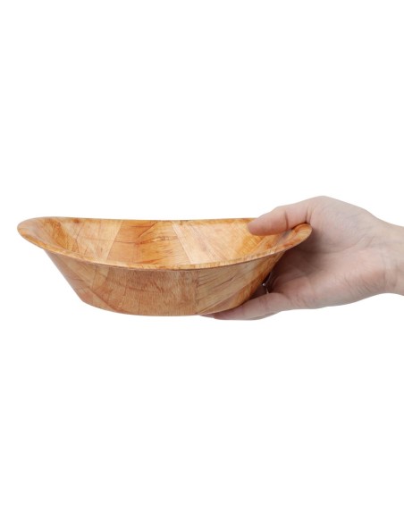 Corbeille ovale en bois petit modèle - Olympia