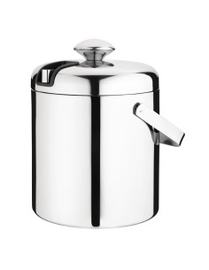 Seau à glace inox 1,23L avec pince - Olympia