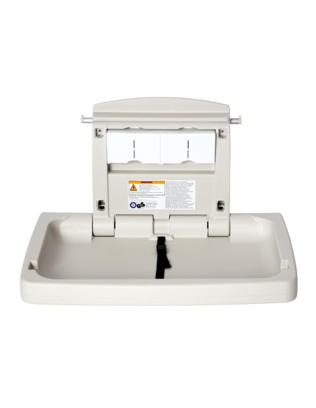 Table à langer horizontale Rubbermaid - Blanc