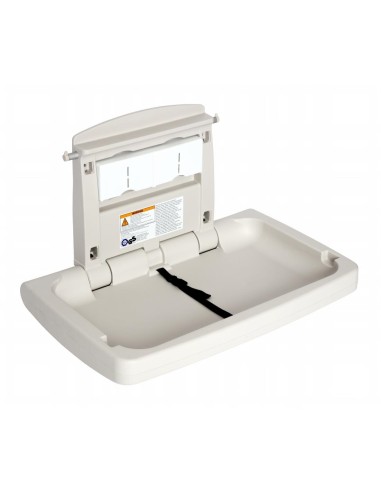 Table à langer horizontale Rubbermaid - Blanc