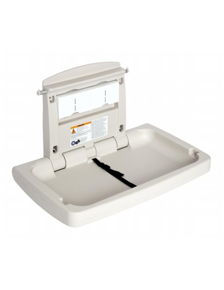 Table à langer horizontale Rubbermaid - Blanc