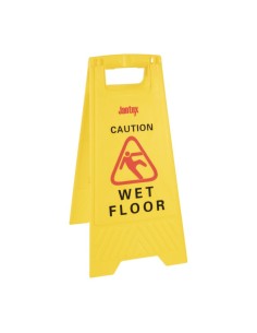 Panneau sol glissant Jantex double face 640 mm - Jaune