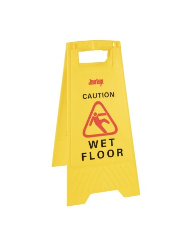 Panneau sol glissant Jantex double face 640 mm - Jaune
