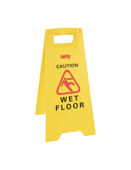 Panneau sol glissant Jantex double face 640 mm - Jaune