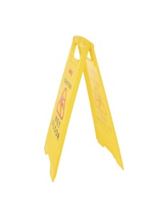 Panneau sol glissant Jantex double face 640 mm - Jaune 2