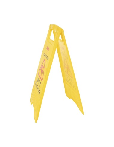 Panneau sol glissant Jantex double face 640 mm - Jaune
