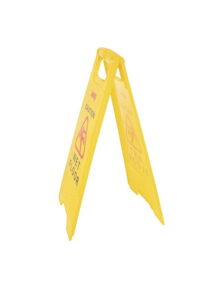 Panneau sol glissant Jantex double face 640 mm - Jaune
