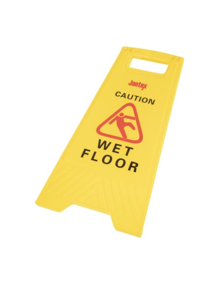 Panneau sol glissant Jantex double face 640 mm - Jaune