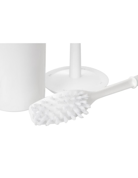 Brosse WC et support blancs Jantex - Design discret
