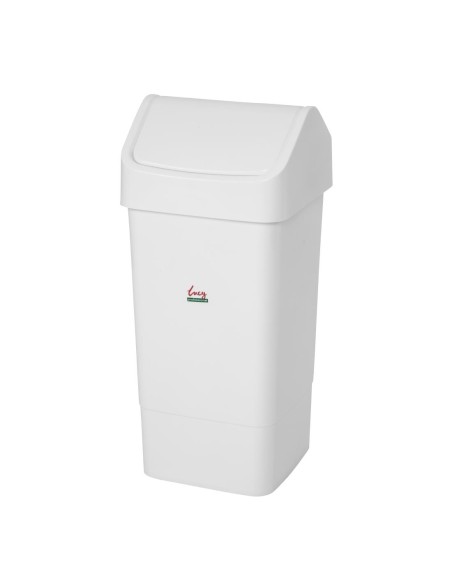 Poubelle à couvercle battant SYR - 50L - Scot Young