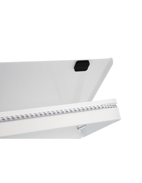 Support de sacs poubelles mobile Jantex - blanc