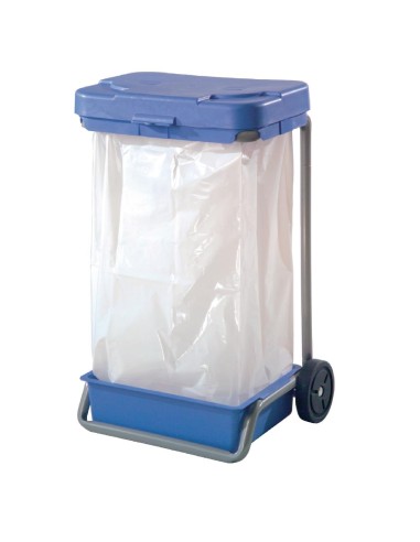 Porte-sac mobile Numatic 120 L - bleu