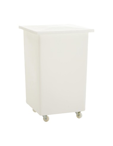 Conteneur de stockage mobile Fletcher 118L - Blanc