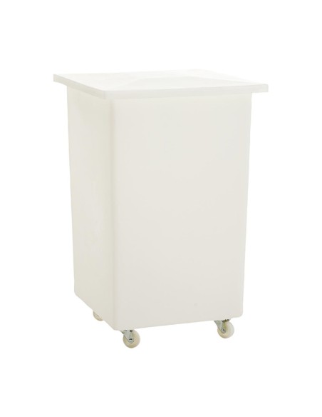 Conteneur de stockage mobile Fletcher 118L - Blanc