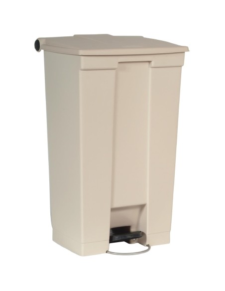 Conteneur à pédale Rubbermaid Step-On 87L beige - CHR