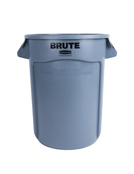 Collecteur Rubbermaid Brute gris 121L - Poubelle déchets