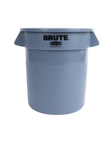 Collecteur Rubbermaid Brute gris 37,9L - Poubelle déchets alimentaires