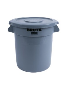 Collecteur Rubbermaid Brute gris 37,9L - Poubelle déchets alimentaires 2
