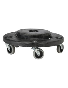 Socle sur roulettes Brute Rubbermaid 75/121L - Noir