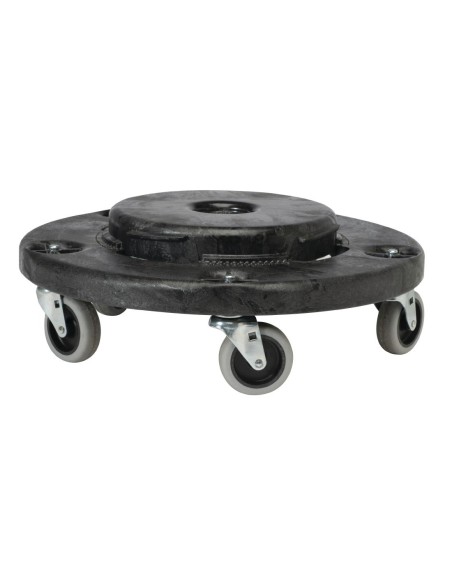 Socle sur roulettes Brute Rubbermaid 75/121L - Noir
