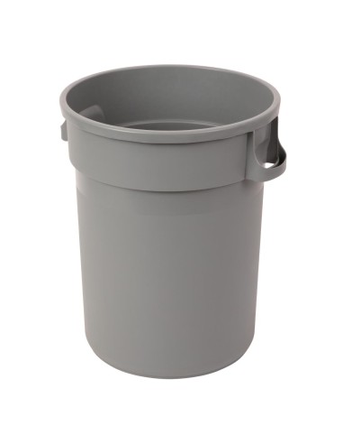 Poubelle grise Jantex 120L - Grande capacité industrielle