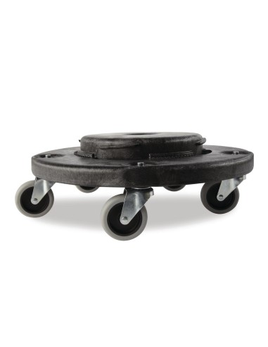 Socle sur roulettes Brute Rubbermaid 75/121L - Noir