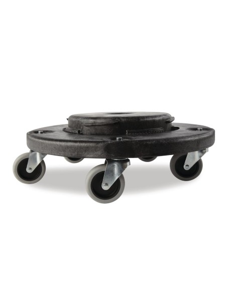Socle sur roulettes Brute Rubbermaid 75/121L - Noir