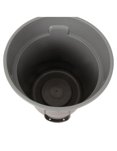 Poubelle grise Jantex 120L - Grande capacité industrielle