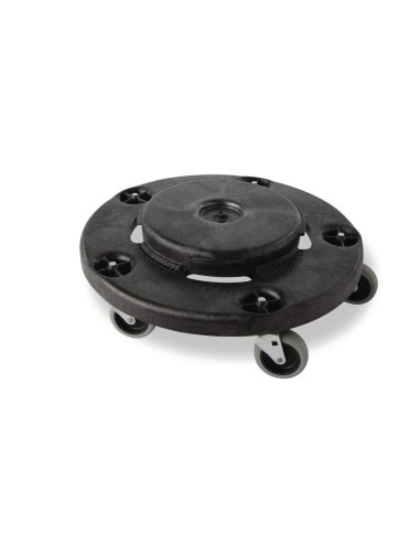 Socle sur roulettes Brute Rubbermaid 75/121L - Noir