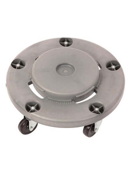 Chariot poubelle intensif 120L Jantex - Gris