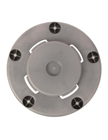 Chariot poubelle intensif 120L Jantex - Gris