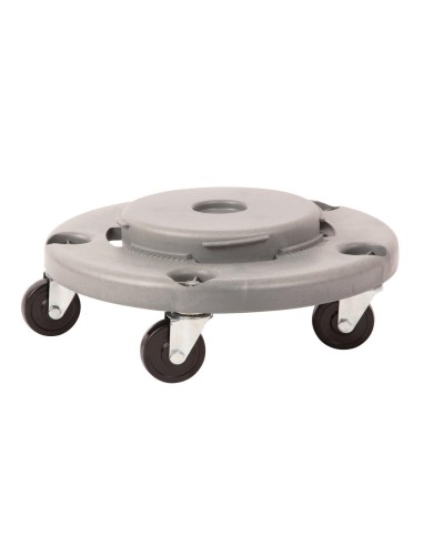 Chariot poubelle intensif 120L Jantex - Gris