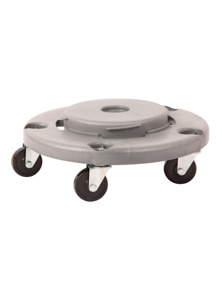 Chariot poubelle intensif 120L Jantex - Gris