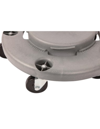 Chariot poubelle intensif 120L Jantex - Gris