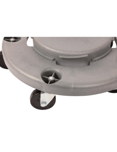 Chariot poubelle intensif 120L Jantex - Gris