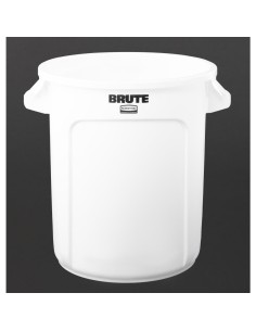 Collecteur Rubbermaid Brute blanc 37,9L - 158kg