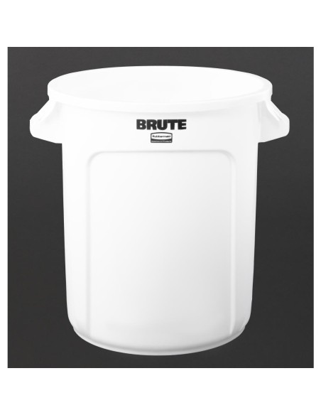 Collecteur Rubbermaid Brute blanc 37,9L - 158kg