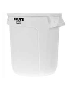 Collecteur Rubbermaid Brute blanc 37,9L - 158kg 2