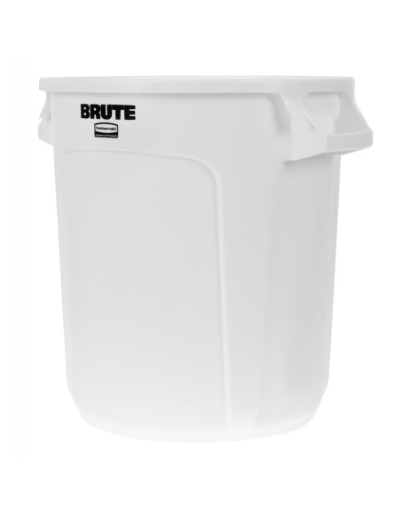 Collecteur Rubbermaid Brute blanc 37,9L - 158kg