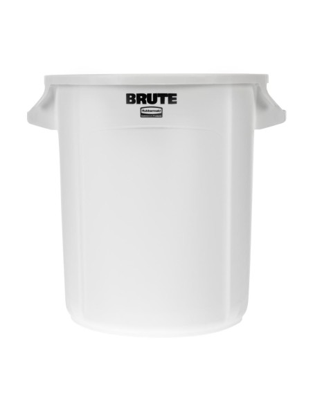 Collecteur Rubbermaid Brute blanc 37,9L - 158kg