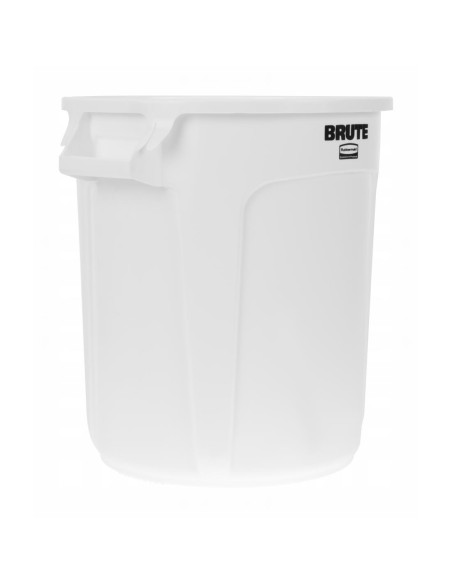 Collecteur Rubbermaid Brute blanc 37,9L - 158kg