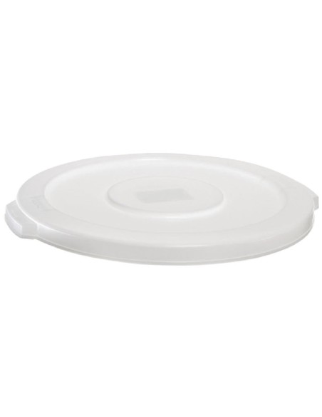 Couvercle blanc pour collecteur Rubbermaid Brute 121 L