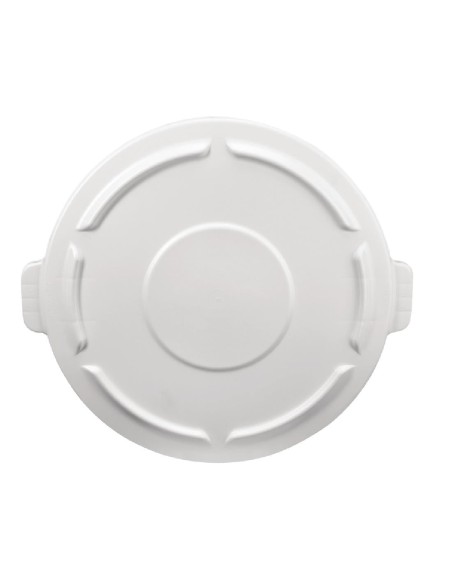 Couvercle Rubbermaid Brute blanc 37,9L - 158kg