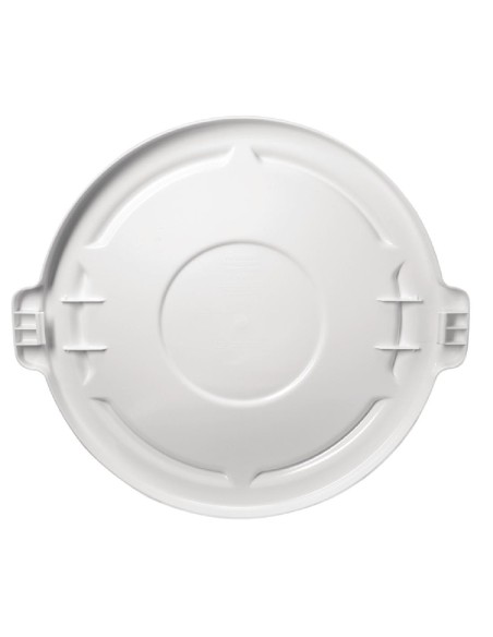 Couvercle Rubbermaid Brute blanc 37,9L - 158kg