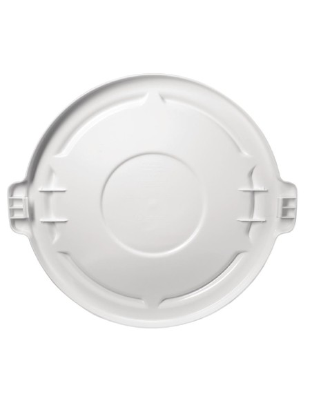 Couvercle Rubbermaid Brute blanc 75,7 L - 158 kg