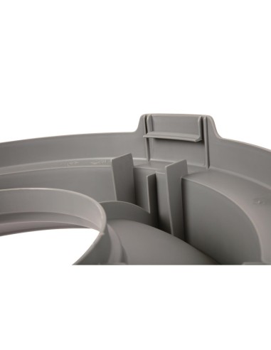Couvercle entonnoir Jantex 80L - Gris