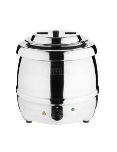 Marmite à soupe Buffalo 10 L inox - Service chaud