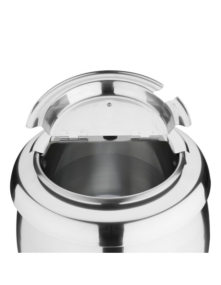 Marmite à soupe Buffalo 10 L inox - Service chaud