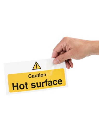 Signalétique surface chaude Vogue 100x200 mm - Vinyle