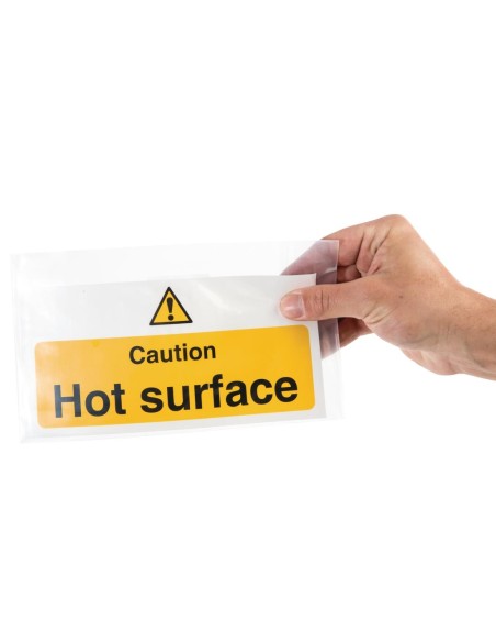 Signalétique surface chaude Vogue 100x200 mm - Vinyle